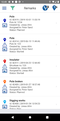 Line Inspector Screen 2