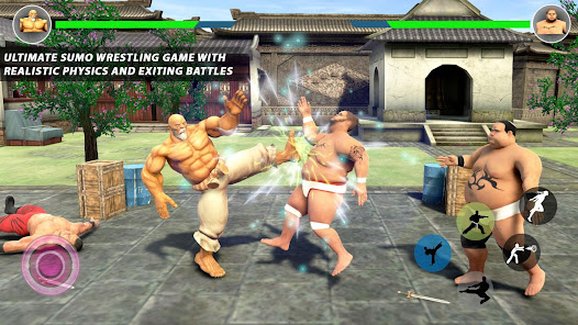 Captura de Pantalla 16 Sumo Fight 2020 Wrestling 3D android