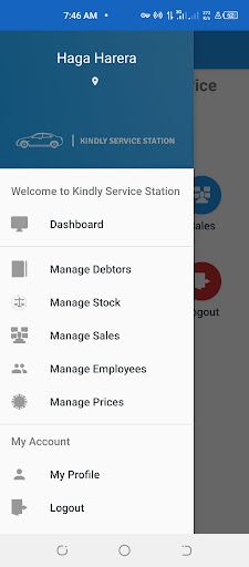 Kindly Service Station Screen 3