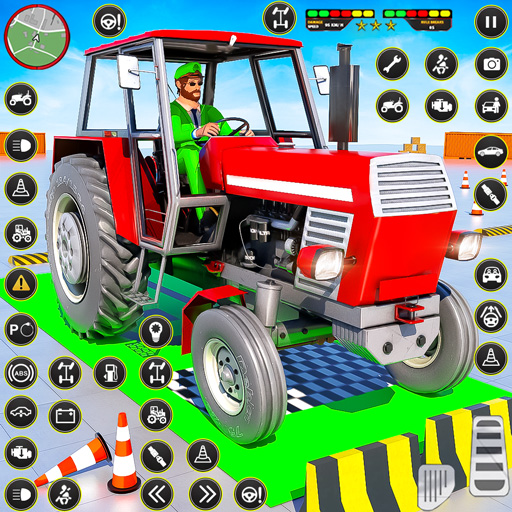 Tractor Parking Games 3d