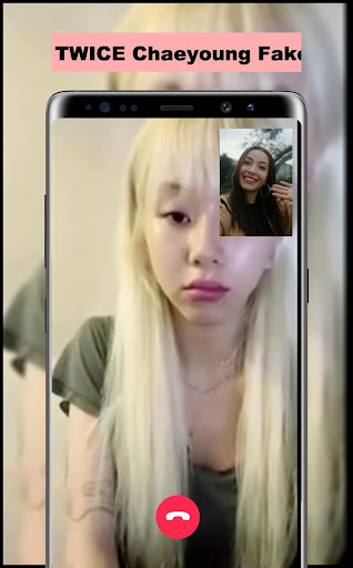 TWICE Chaeyoung Fake Call Screen 2