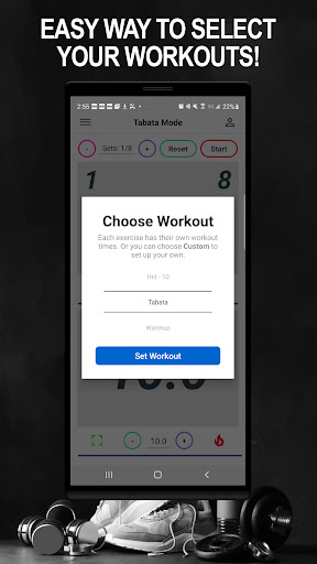 Interval Timer: Tabata Timer Screen 3