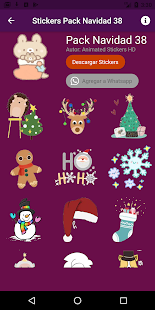 Stickers Animados de Navidad Screenshot