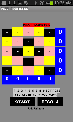 Android application PUZZLEMAGICO65 screenshort