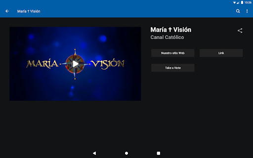 Screenshot of Maria+Vision