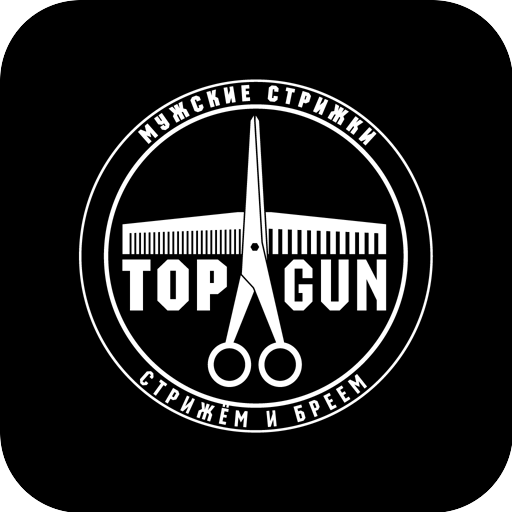 TOPGUN BARBERSHOP logo