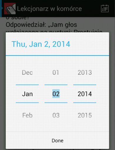 Lekcjonarz. Słowo Boże na dziś Screen 2