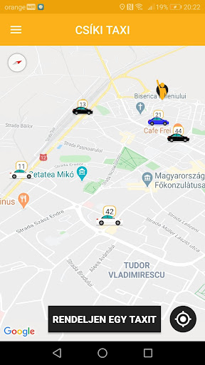 Csíki Taxi Sofőr Screen 2
