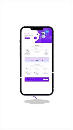 Android application CloudWa screenshort