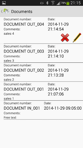 LoMag Warehouse Management FRE Screen 3