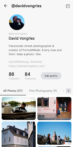 Android application PortraitMode screenshort