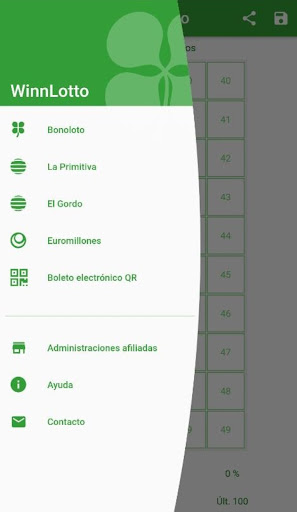 Android application WinnLotto Spain QR screenshort