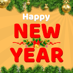 Cover Image of Download Happy New Year Photo Frame Cards CA 1.0.4 APK