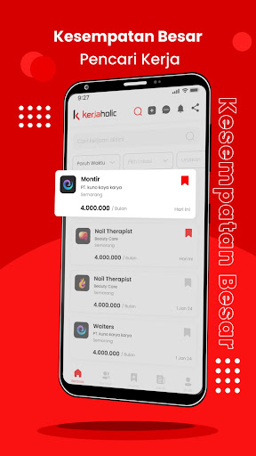 Kerjaholic Screen 3