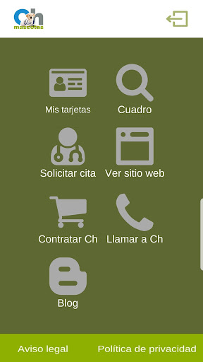 Android application Ch Mascotas screenshort