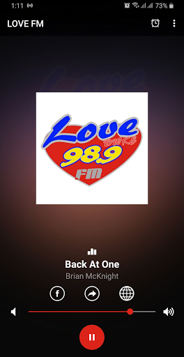 Android application Love FM - Lopez screenshort