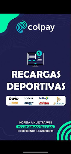 Android application BetPlay Recargas screenshort