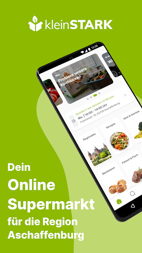 Android application Kleinstark - Online Supermarkt screenshort