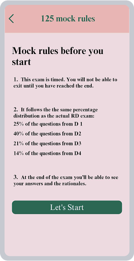 Pass The Dietitian Exam