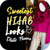 Sweetest Hijab Looks Photo Frames icon
