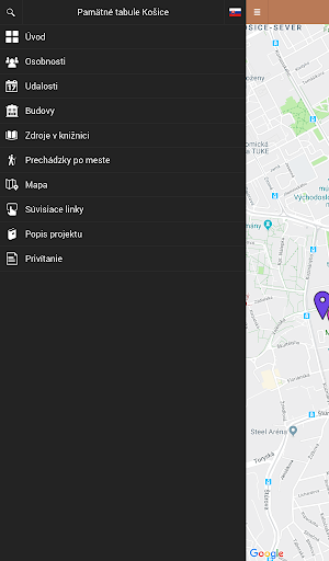Pamätné tabule Košice Screen 2