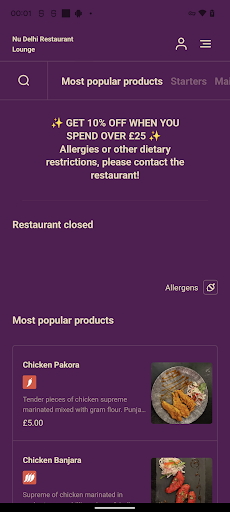 Nu Delhi Restaurant Lounge Screen 3