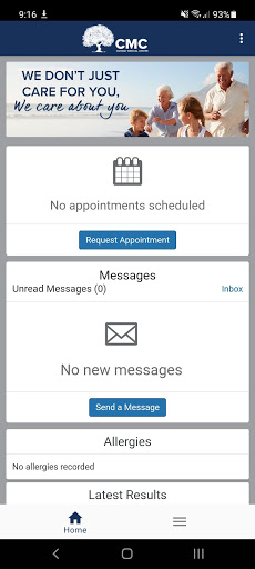 Android application CMC Care screenshort