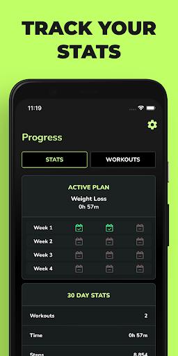 Screenshot of Start Elliptical: Workouts