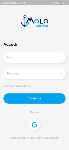 Molo Service Screen 2