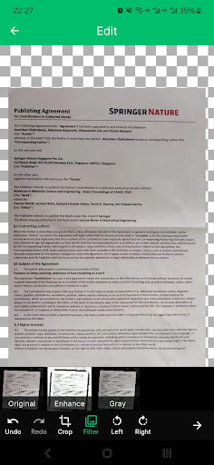 Scanner APP Screen 3