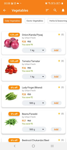 Urban Kirana - Grocery Ka Naya Screen 3