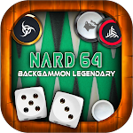 Cover Image of ดาวน์โหลด Backgammon (Nard 64™) - Board Game 0.7 APK