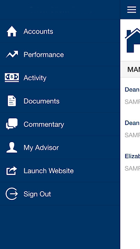 Android application CLARITY Financial Planners screenshort