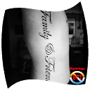 Descarregar letras de tatuaje personalizado