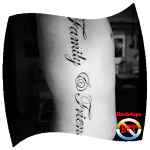 Cover Image of Download custom tattoo lettering  APK