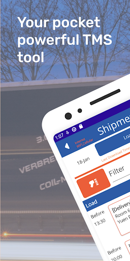 Android application CagoApp for Driver screenshort