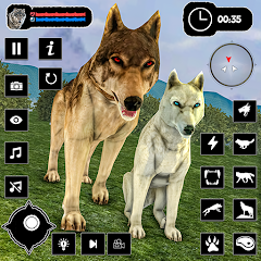 Arctic Wolf Family Simulator Mod apk versão mais recente download gratuito