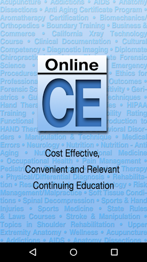 Android application OnlineCE.com screenshort