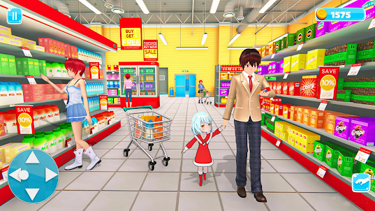 Anime Father Virtual Family 3D