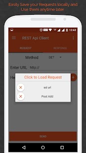 REST Api Client Android Captura de tela