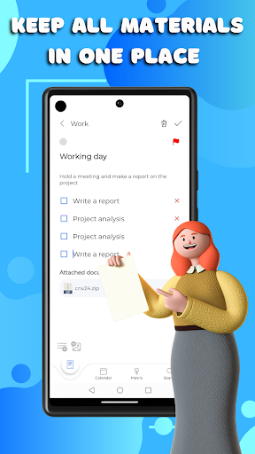 ToDoList with time-management Screen 3