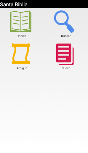 Android application Biblia screenshort