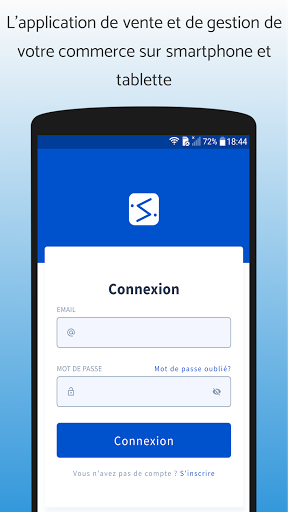 Android application SimpliTill screenshort
