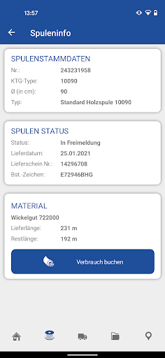 Android application myKTG screenshort