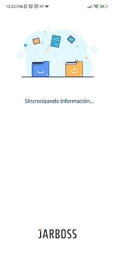 Android application Jarboss Work. screenshort