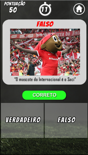 Falso ou Verdade: Futebol Quiz Screen 3