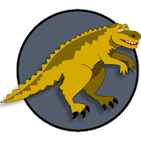 Dino T-Rex 3D icon