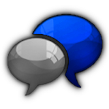 GO SMS Royal Blue Cobalt Theme icon