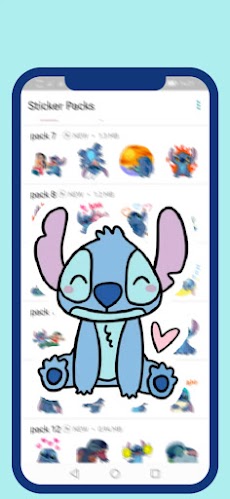 Blue Stickers Koala WAStickerのおすすめ画像1
