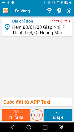 Lái xe Én Vàng Screen 2